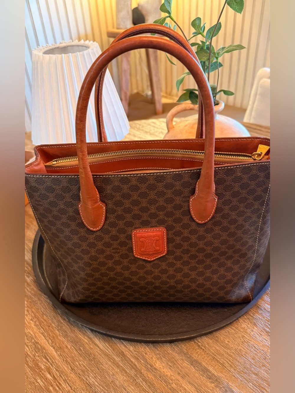 Celine Triomphe Macadam Tote Bag!! - Picture 3 of 16